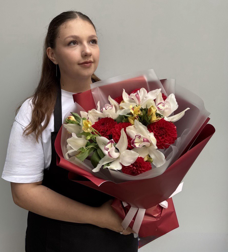 Букет "Всплеск чувств"