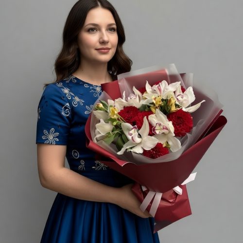 Букет "Всплеск чувств"