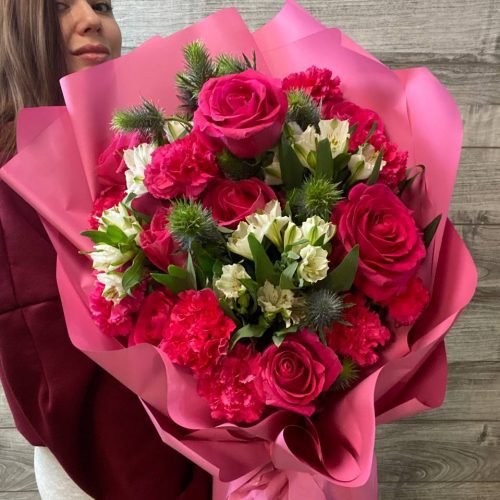 Букет "Розовые мечты"