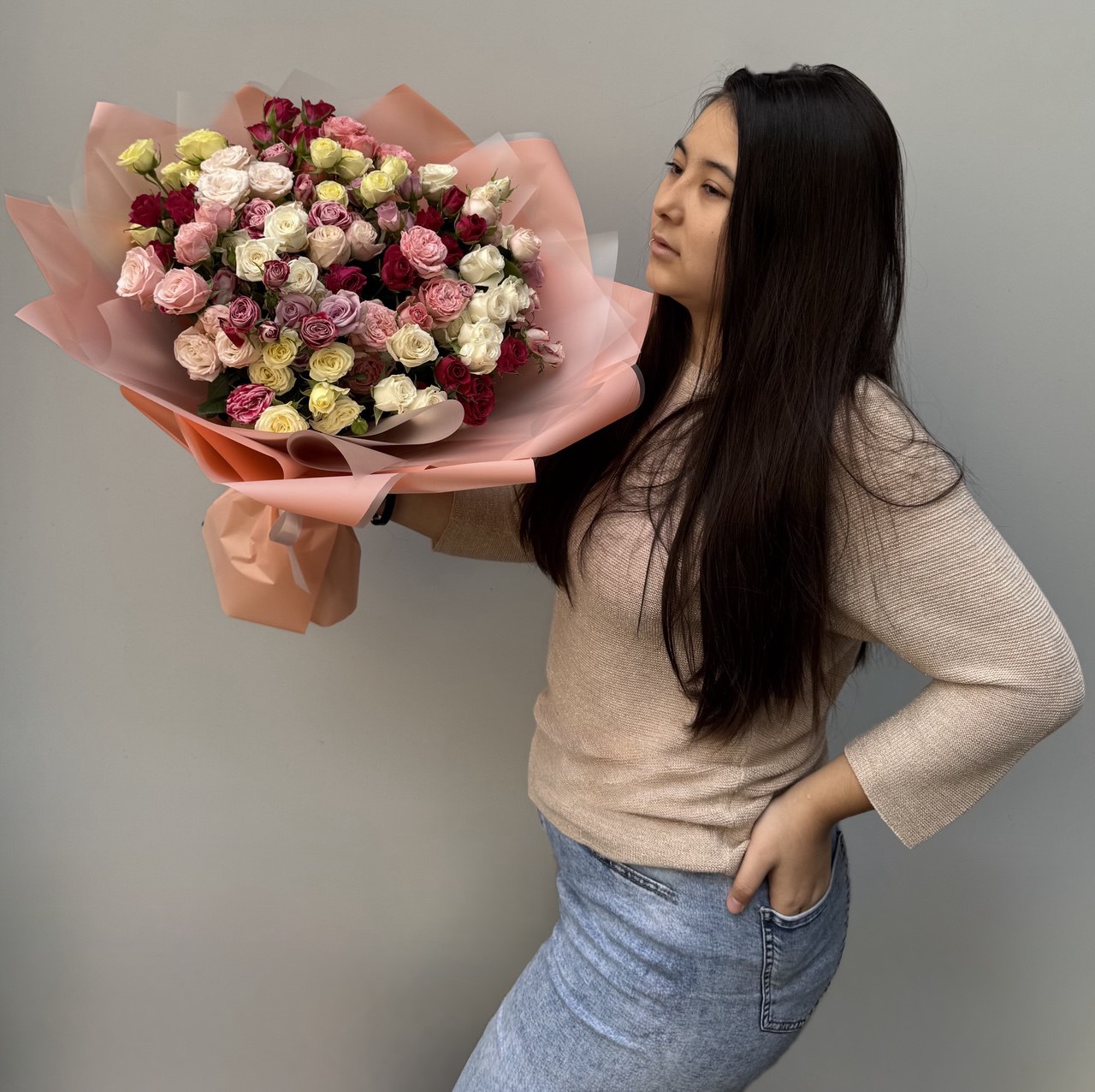 Букет "Нежность чувств (размер L)"