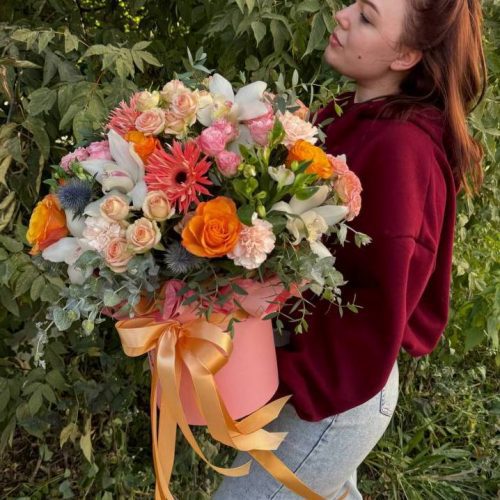 Цветочная коробка "Это будет круто"