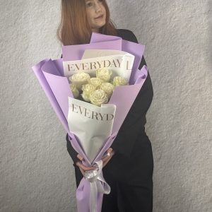 Букет-гигант роз премиум класса сорт Мондиаль Эквадор (S)