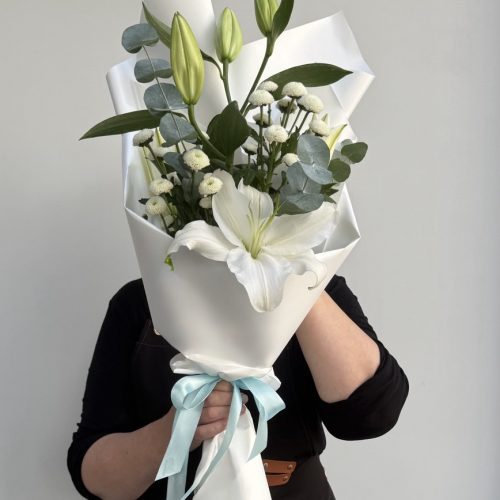 Букет "Аромат лилий" (Размер S)