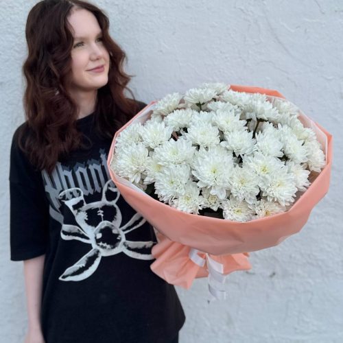 Букет кустовых хризантем (M)