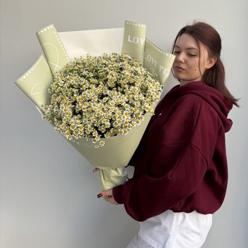 Букет Матрикария Live (размер M)