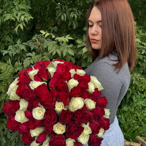 Розы Кения 40 см