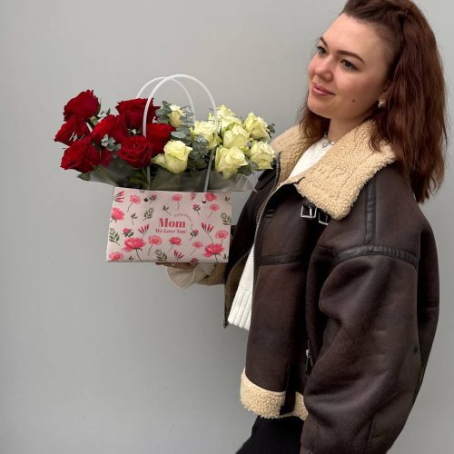 Сборный букет — коллекция "Я+Ты" (Размер M)