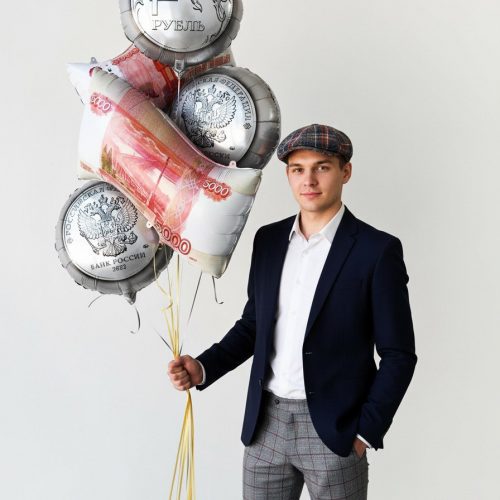 Сет шаров "Деньги"