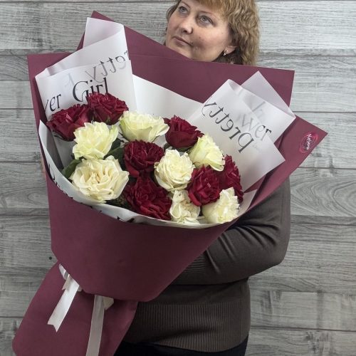 Букет-гигант из французских роз