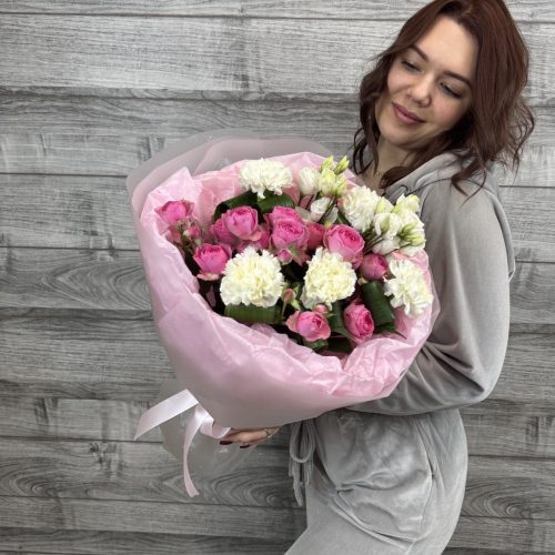 Коллекция "White & Pink" (Размер L)